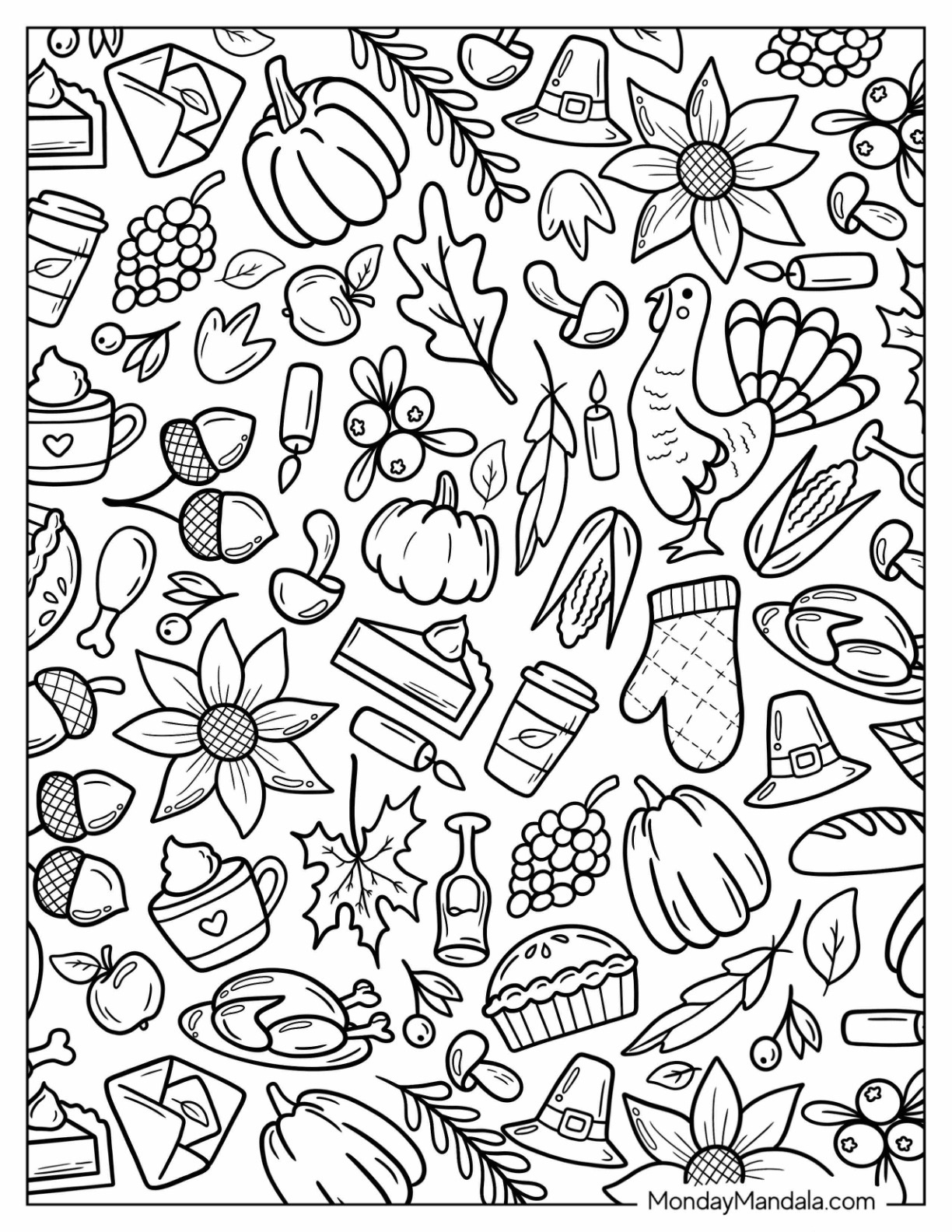 Fall Color Sheets Printable FREE Printables