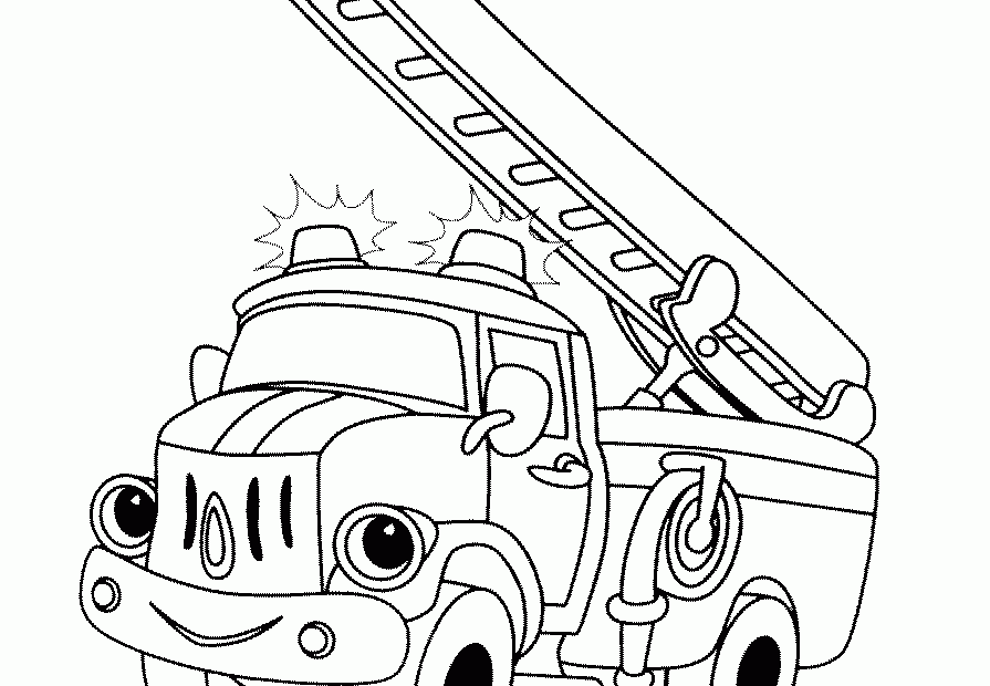 Fire Truck Printable Coloring Pages COLORING PAGES PRINTABLE COM