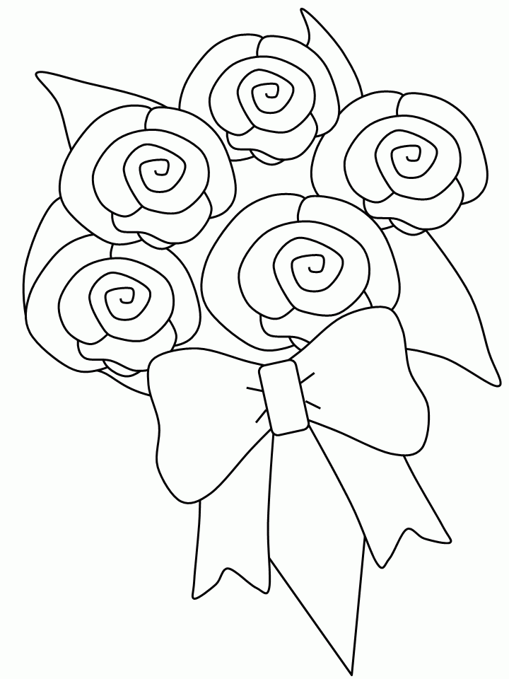 Flowers Coloring Pages Coloring Home