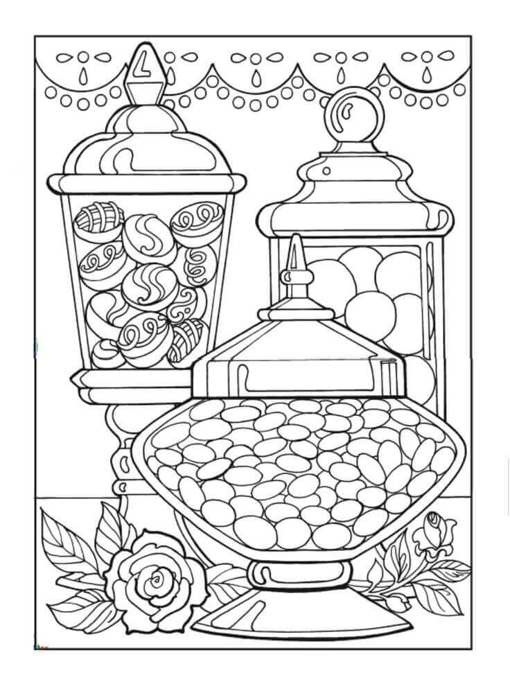 Food Coloring Pages Printable Coloring Pages