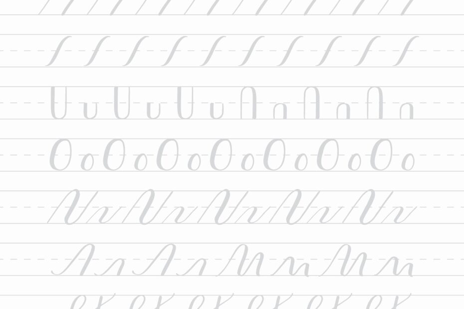 Free Calligraphy Worksheets Printable Inspirational Modern Calligraphy