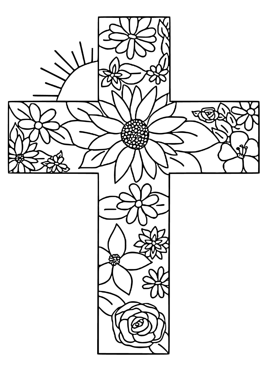 Free Christian Coloring Sheets Printable Coloring Pages