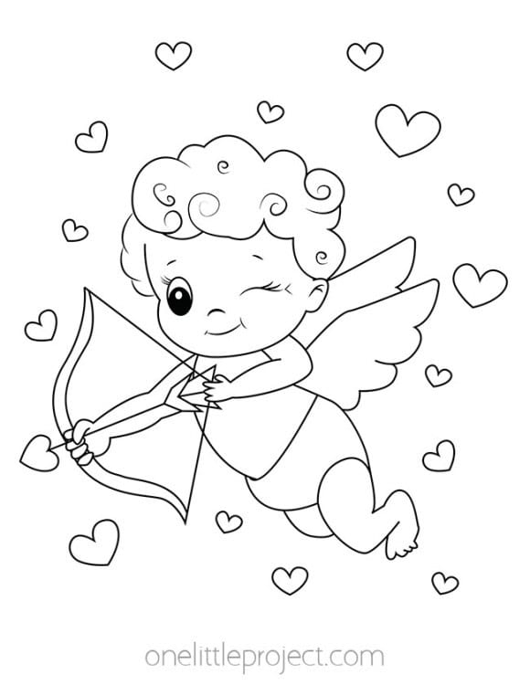 Free Coloring Pages For Kids Printables Valentines Day 2 Free 