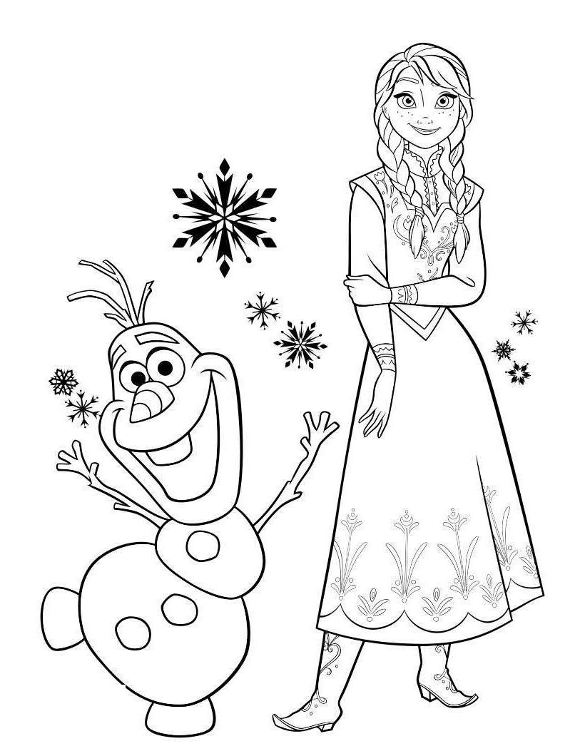 Free Coloring Pages Frozen Printable This Book Helps Kids Understand 