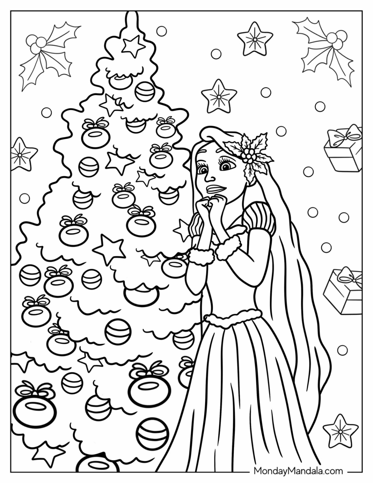 Free Free Printable Disney Coloring Pages Christmas Download Free Free 