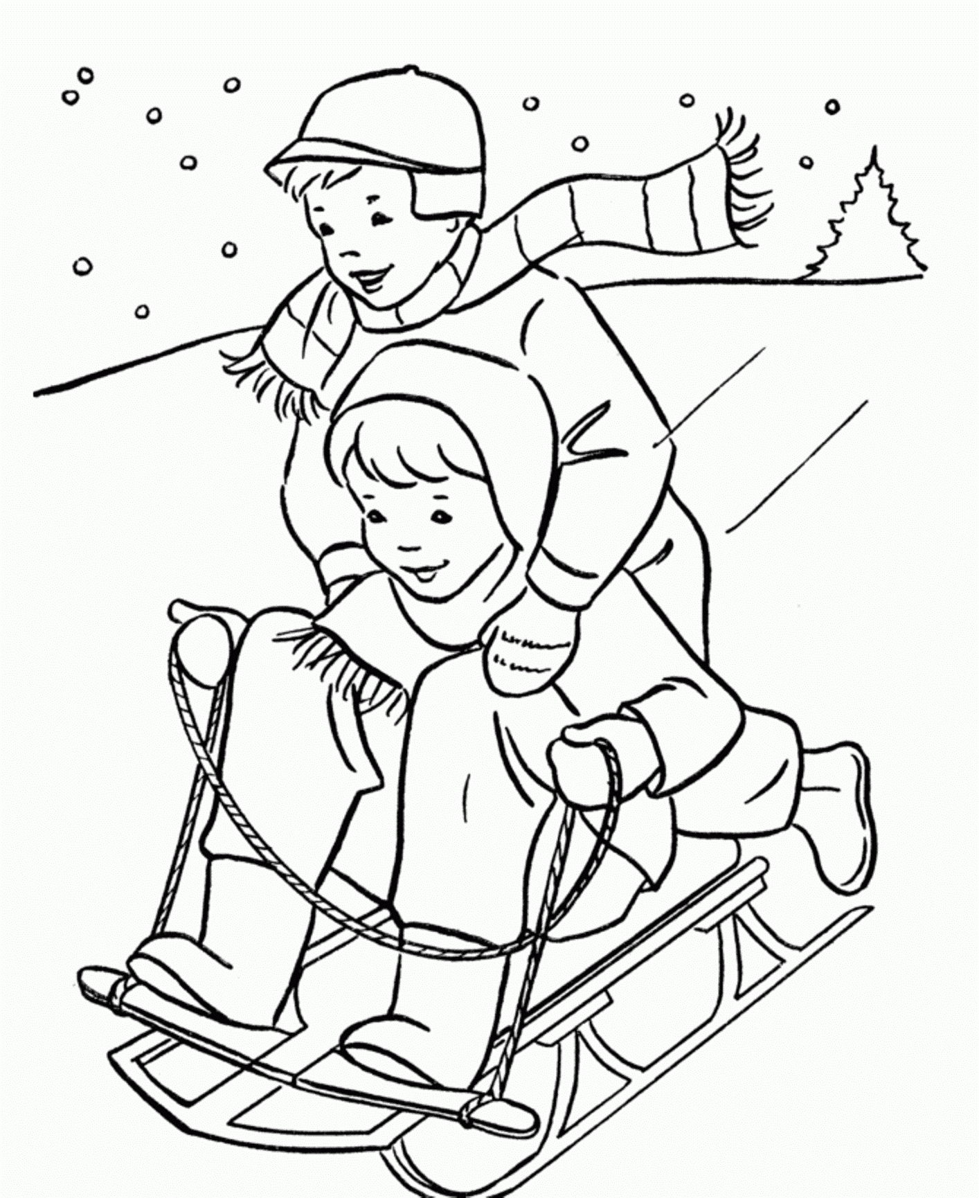 Free Free Winter Coloring Pages For Kids Printable Download Free Free 