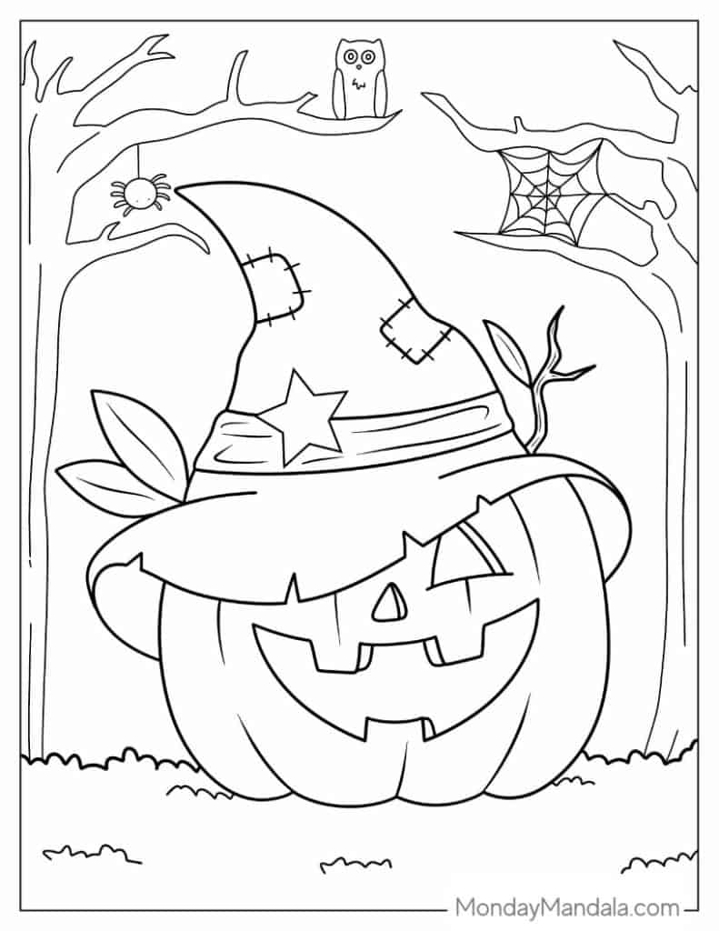 Free Halloween Printables Coloring Sheets Free Coloring Sheet 