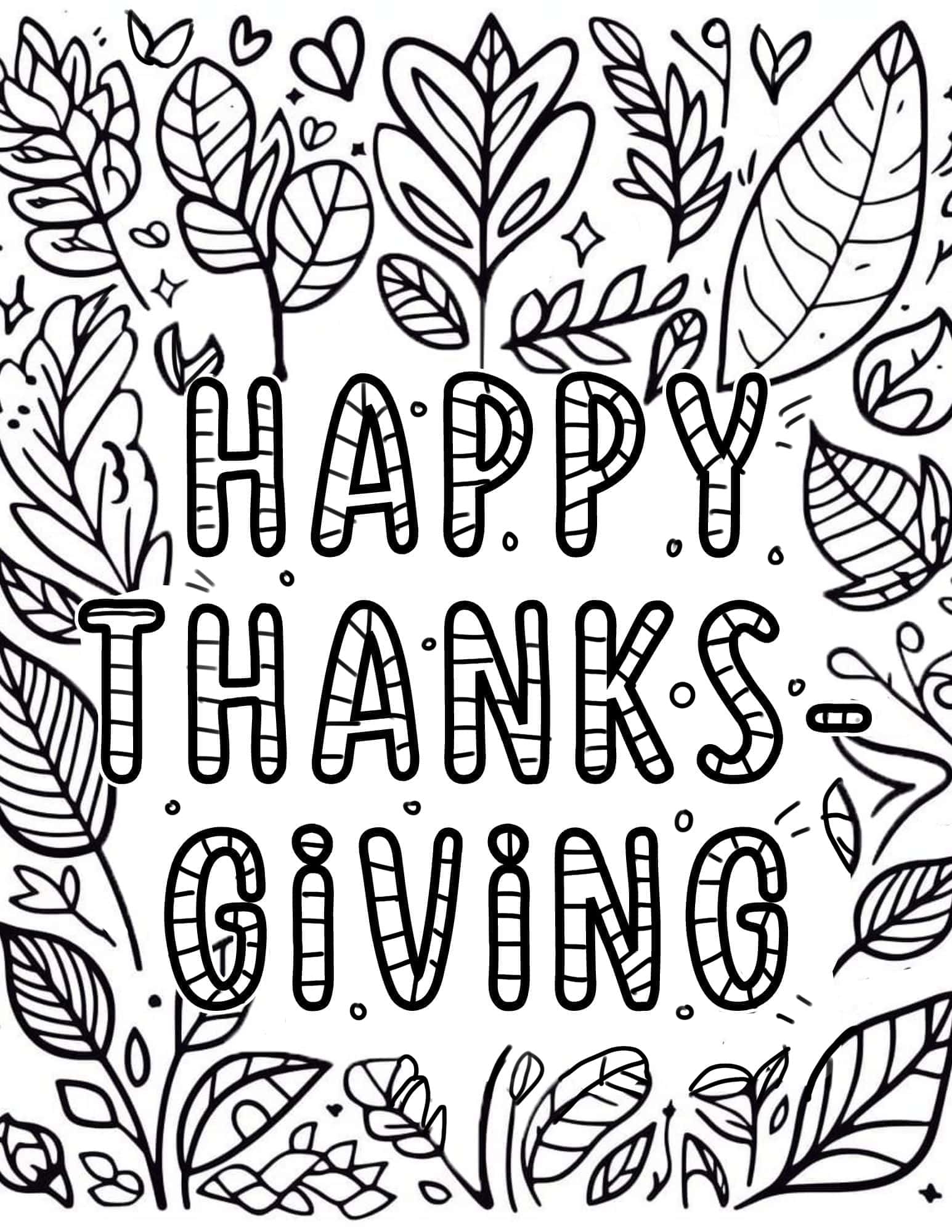 Free Printable Adult Coloring Pages Thanksgiving Free Coloring Sheet 