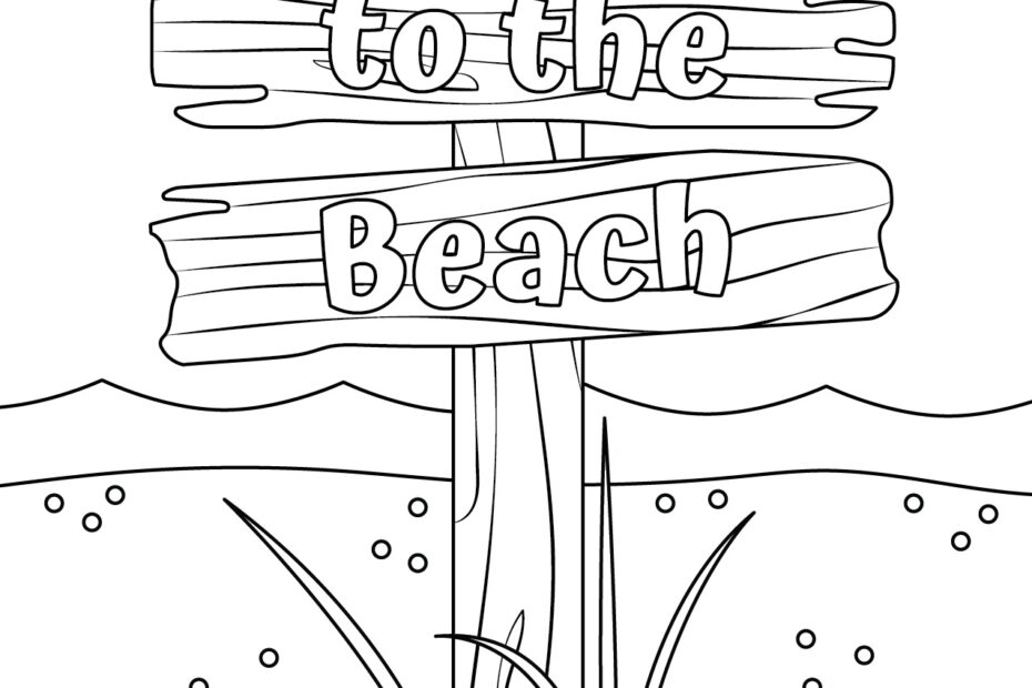 Free Printable Beach Colouring Pages For Kids Free Coloring Sheet