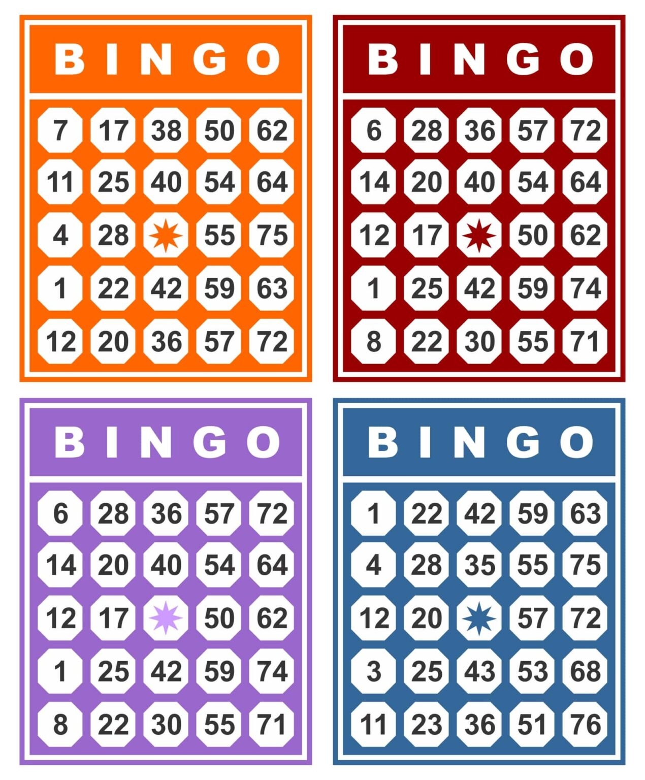 Free Printable Bingo Game Sheets Printable JD