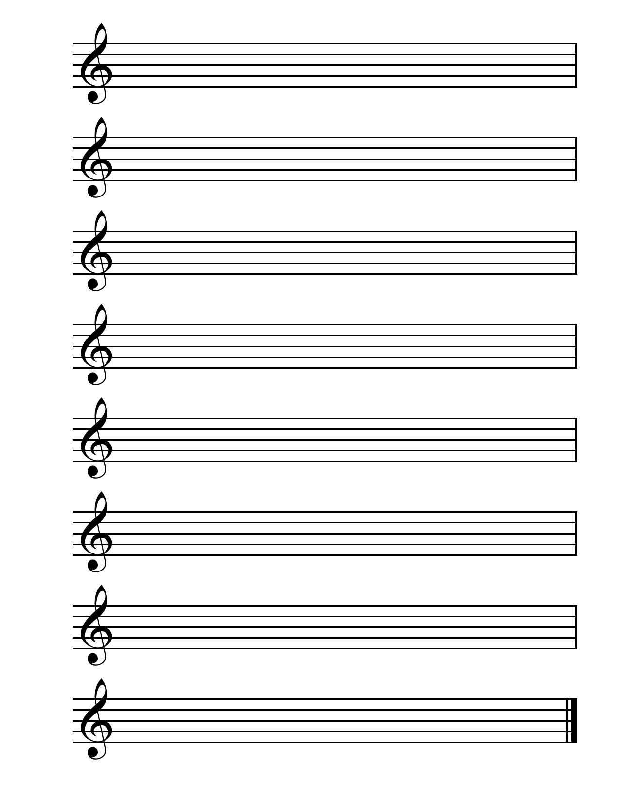 Free Printable Blank Sheet Music Printable Word Searches