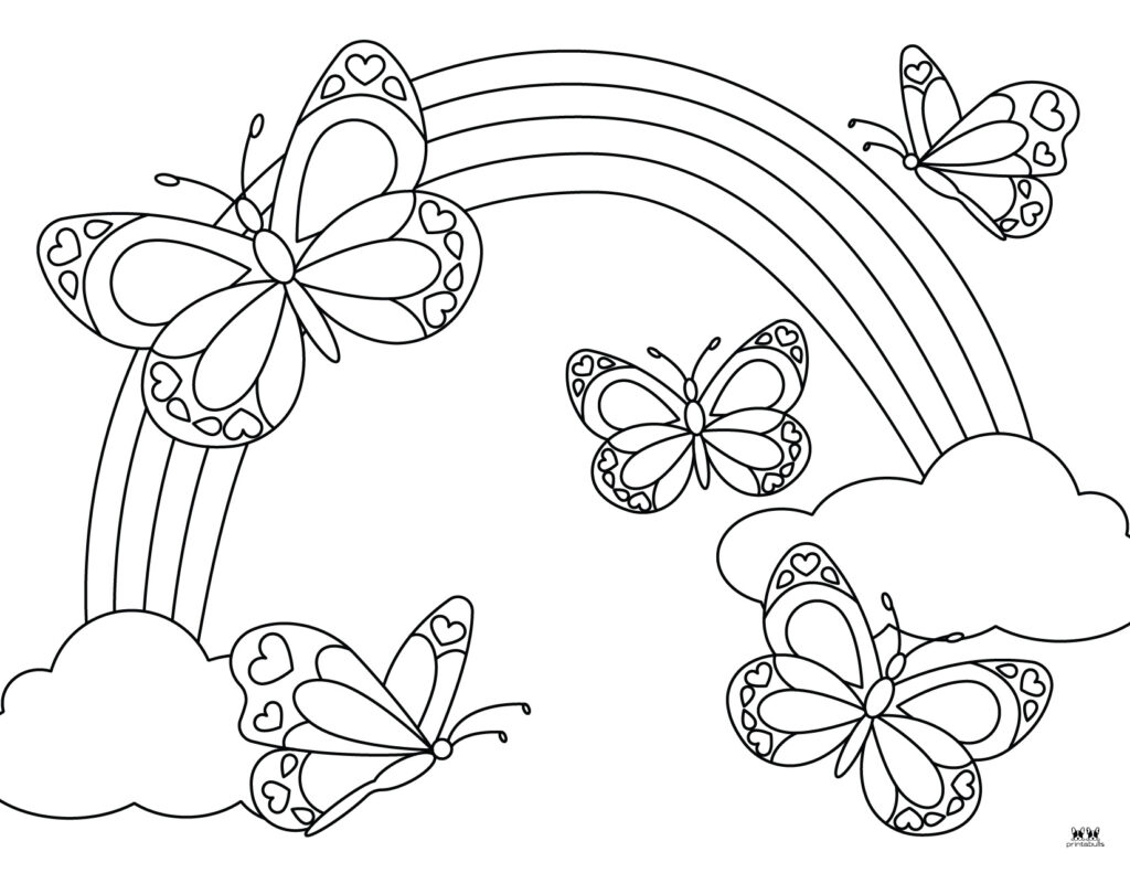 Free Printable Butterfly Coloring Pages Unleash Your Creativity