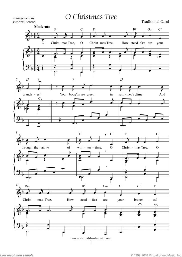 Free Printable Christmas Sheet Music Songs Patrick S Pelayo
