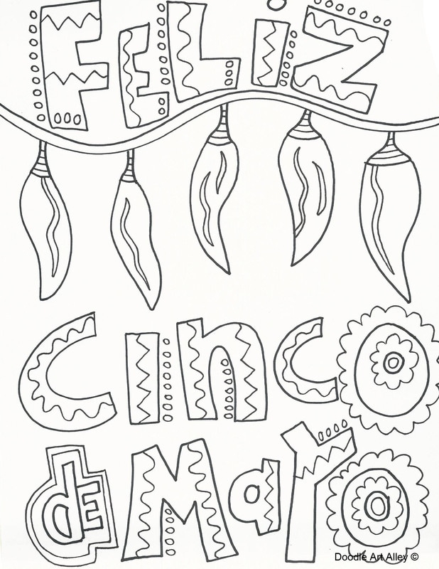 Free Printable Cinco De Mayo Coloring Sheets