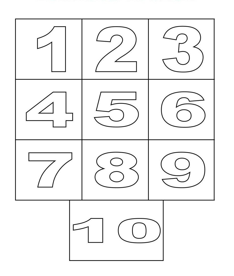 Free Printable Color By Number Sheets