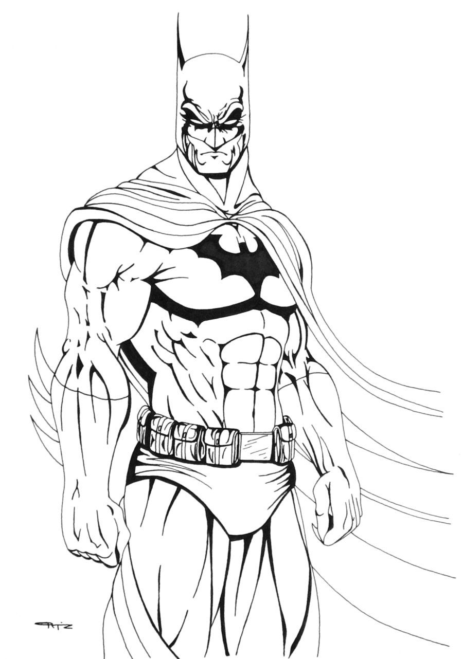 Free Printable Coloring Pages Batman