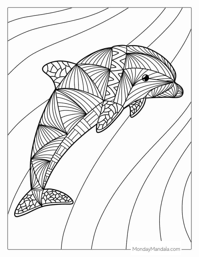 Free Printable Dolphin Coloring Sheets FREE Printables