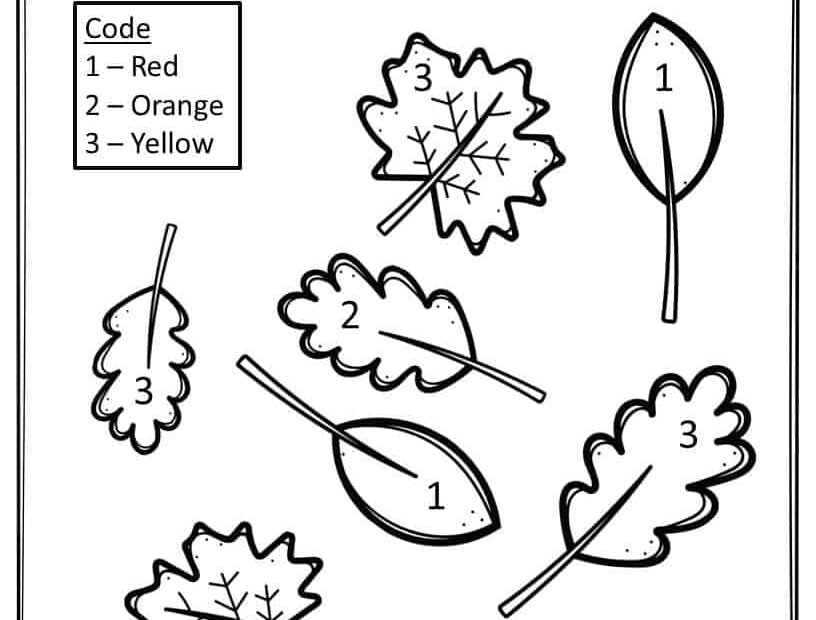Free Printable Fall Activity Sheets For Preschool Free Coloring Sheet