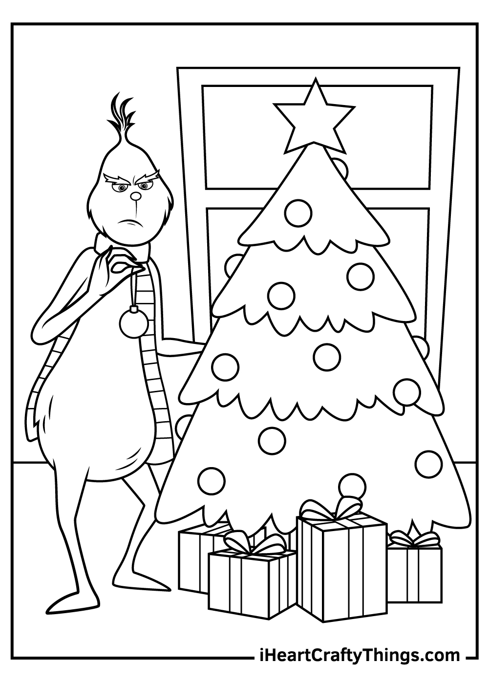 Free Printable Grinch Coloring Sheets Printable Form Templates And 