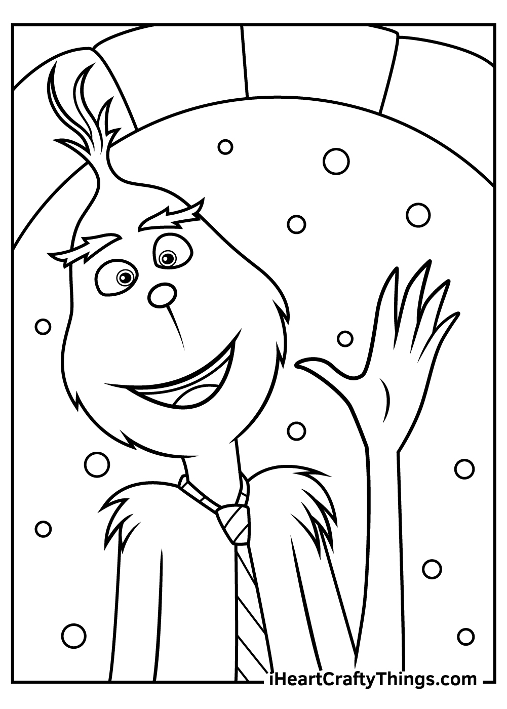 Free Printable Grinch Coloring Sheets Printable Form Templates And 