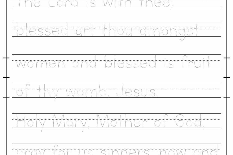 Free Printable Handwriting Sheets Printable Word Searches