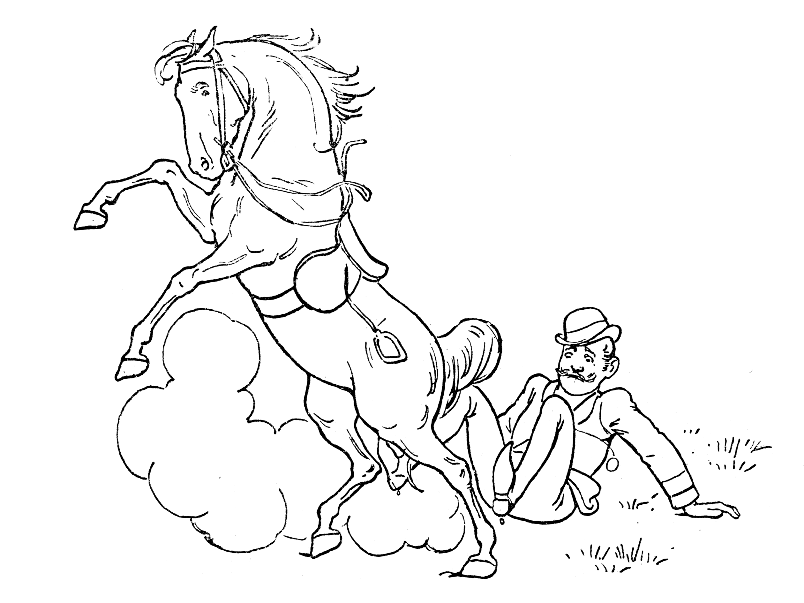 Free Printable Horse Coloring Pages For Kids