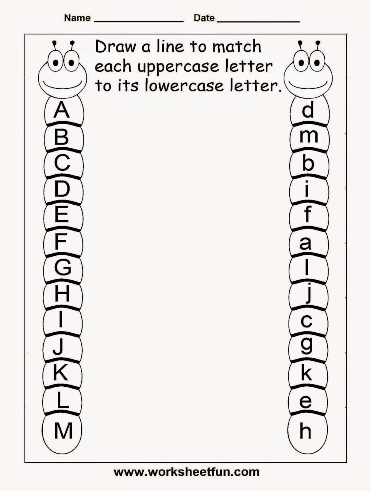 Free Printable Kindergarten Work Sheets