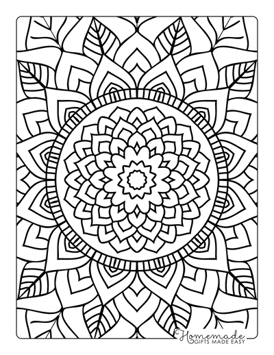 Free Printable Mandala Coloring Pages