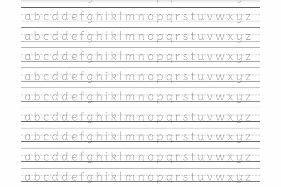 Free Printable Neat Handwriting Practice Sheets For All Ages