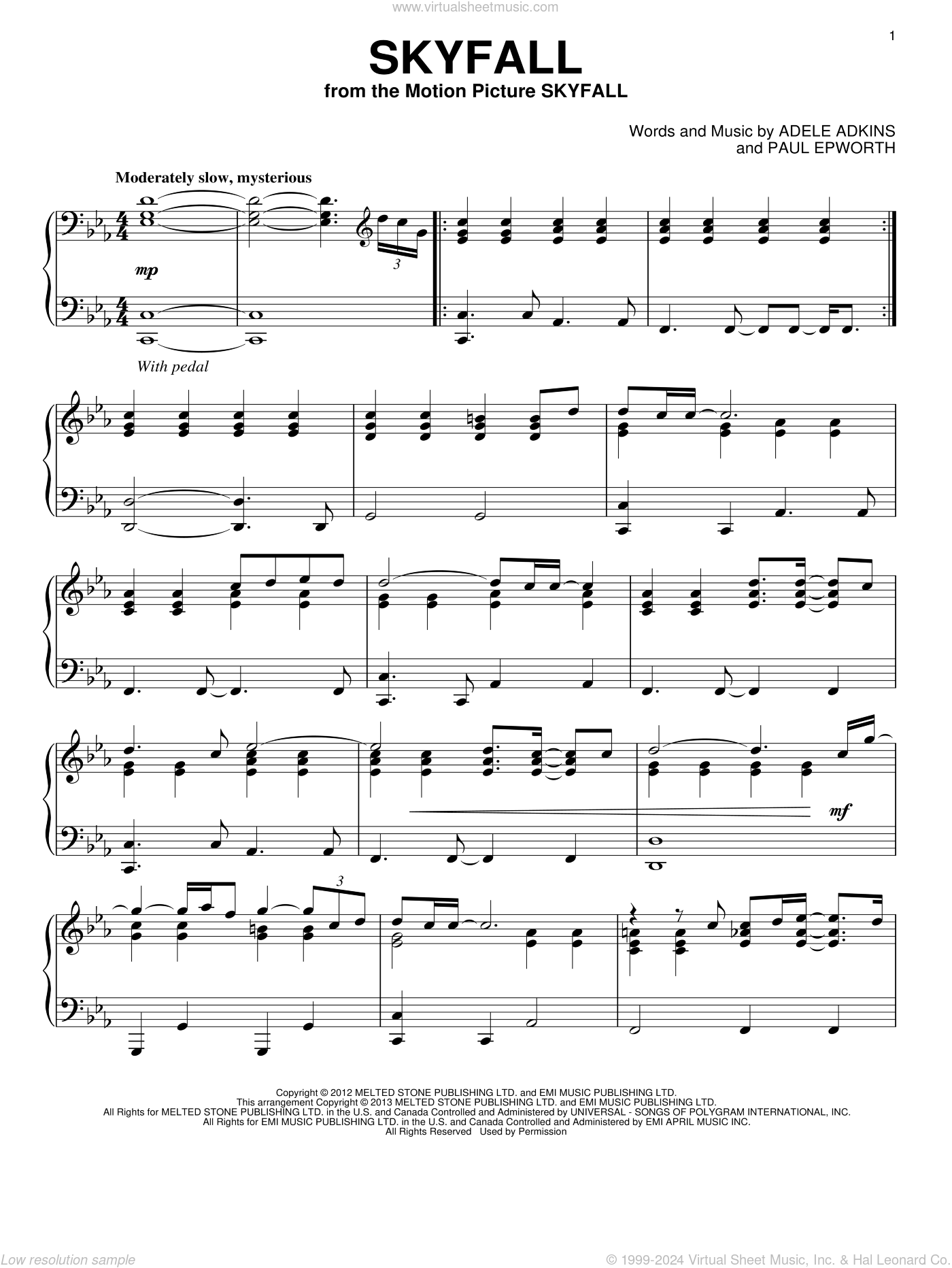 Free Printable Piano Music Intermediate Intermediate Edvinsson