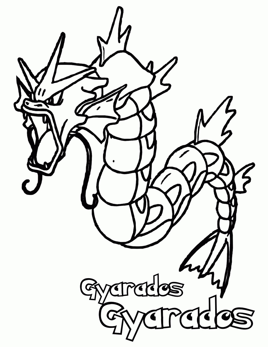 Free Printable Pokemon Coloring Sheets