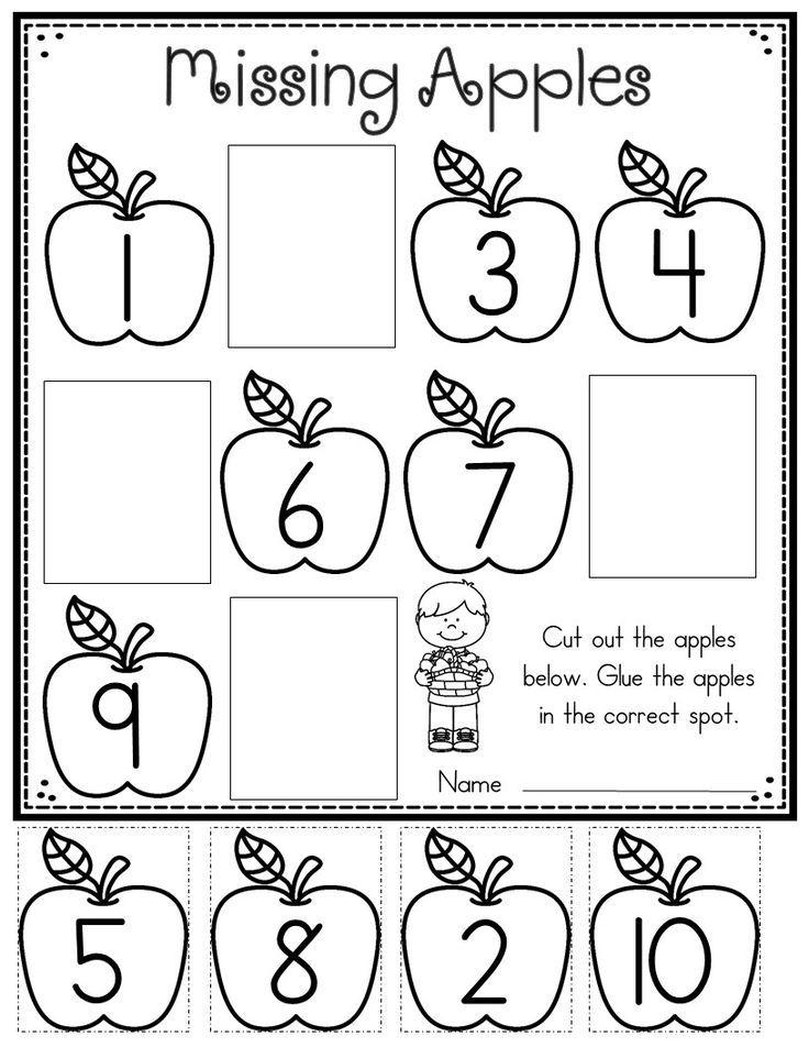 Free Printable Preschool Math Activities