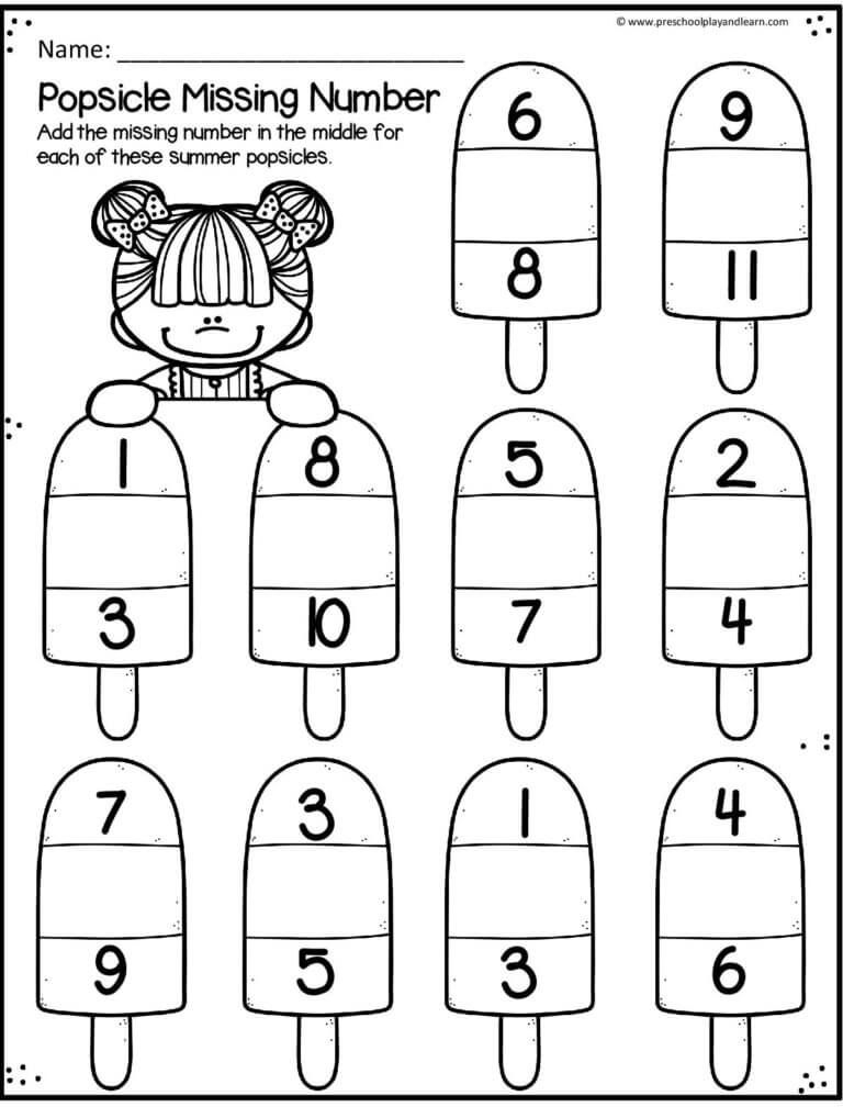 Free Printable Preschooler Free Printable Preschool Math Worksheets 
