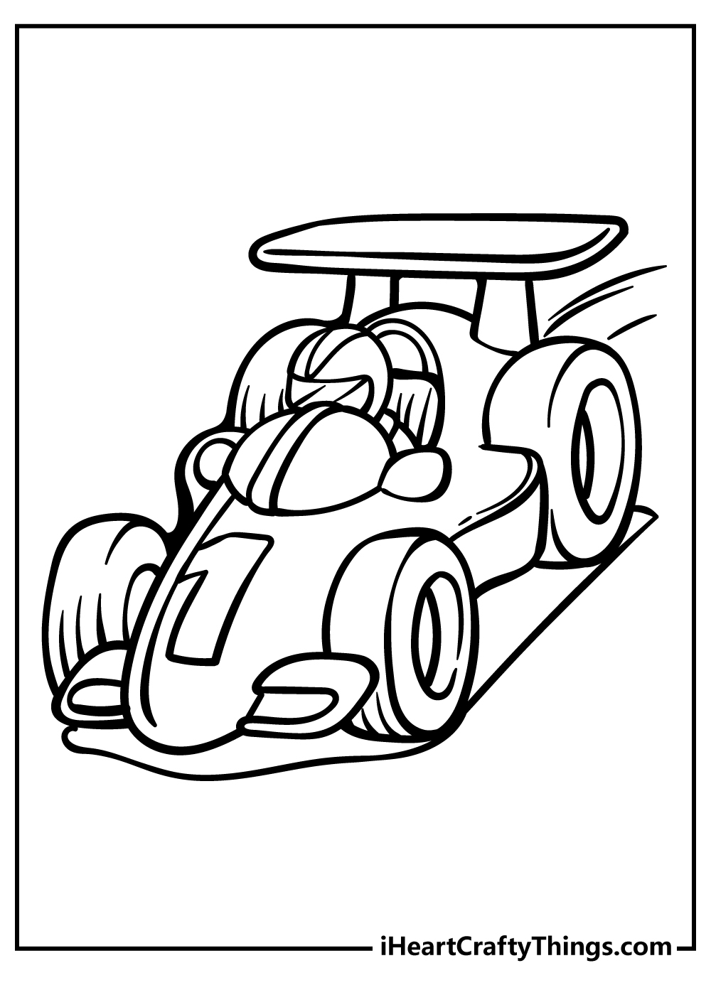 Free Printable Race Car Coloring Sheets Printable Form Templates And 