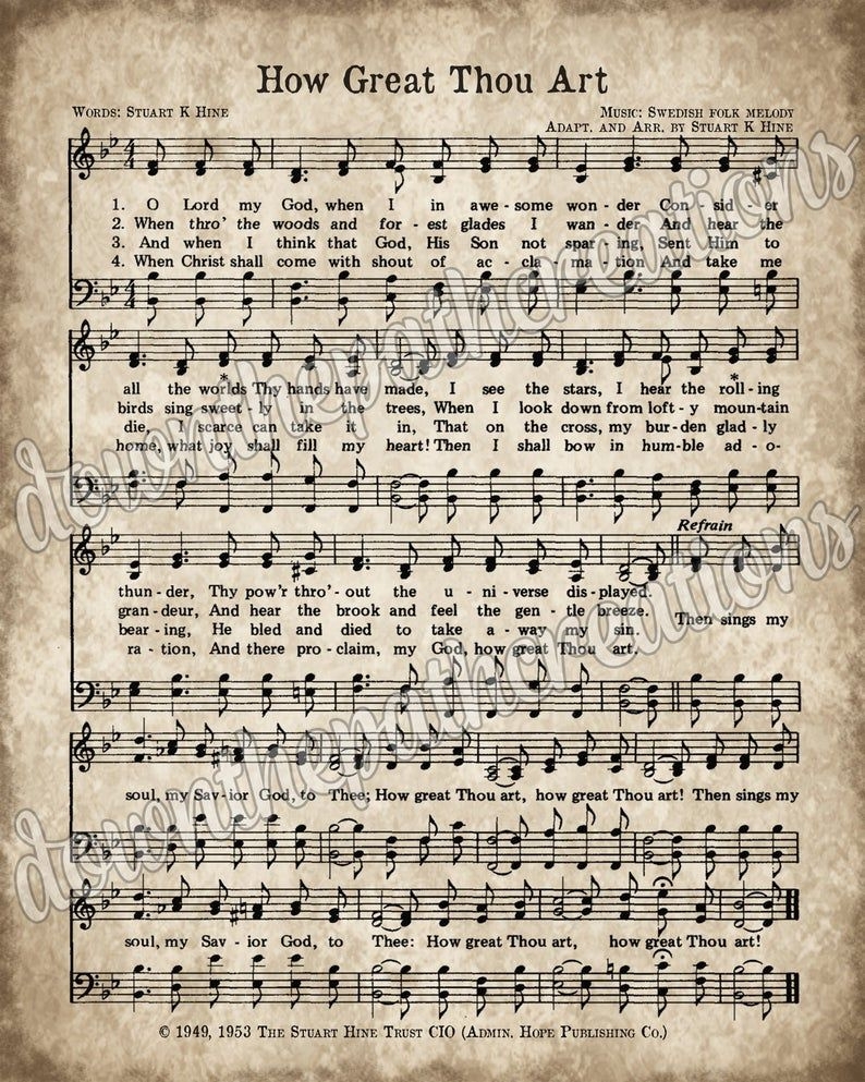 Free Printable Sheet Music Lyrics FREE Printable A Z