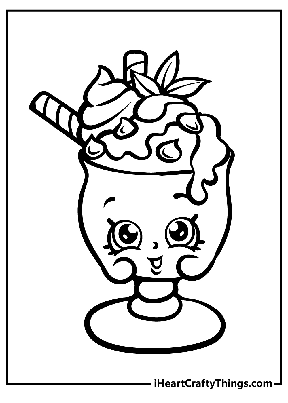 Free Printable Shopkins Coloring Sheets Printable Form Templates And 