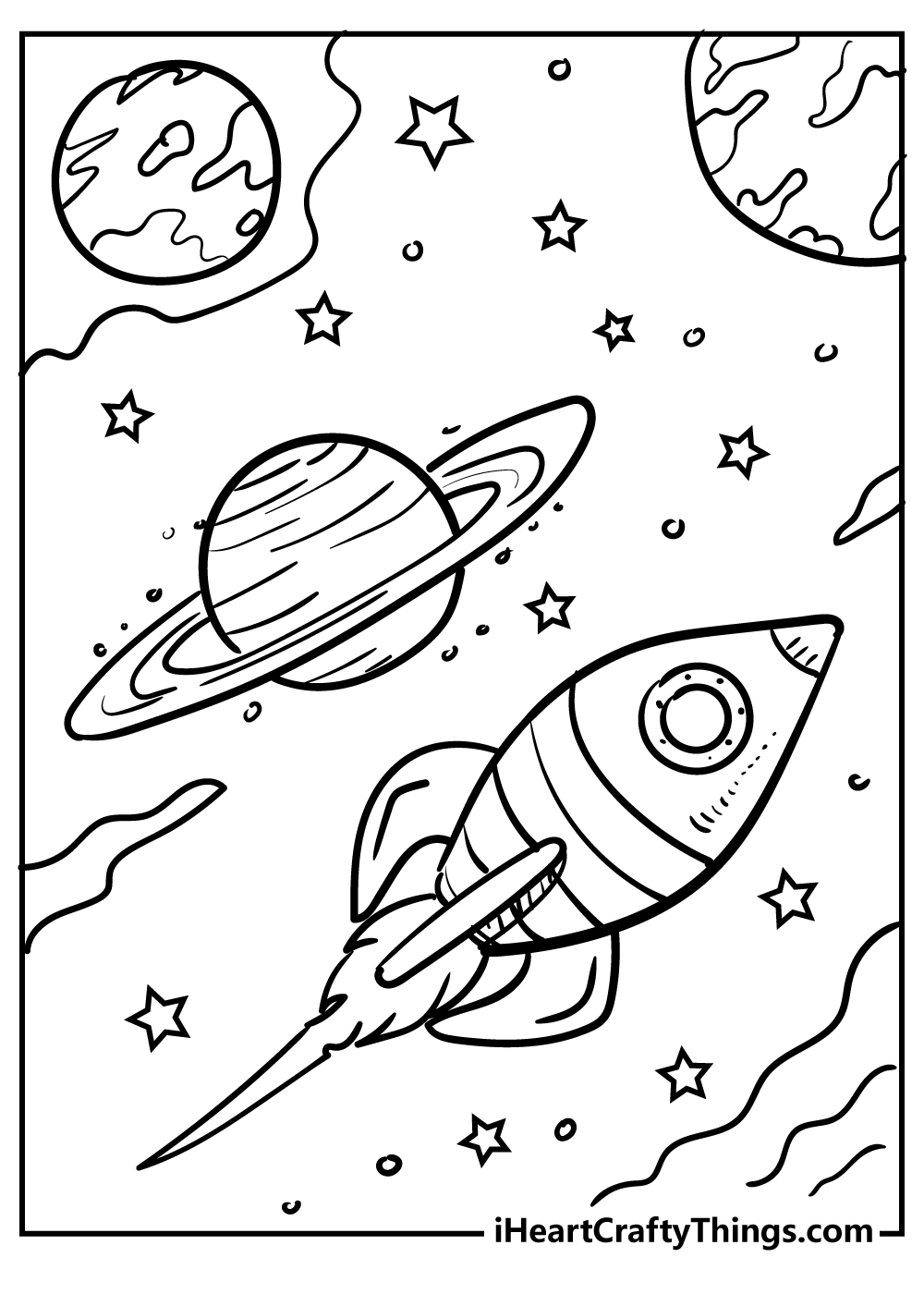 Free Printable Space Themed Coloring Pages Free Coloring Sheet 