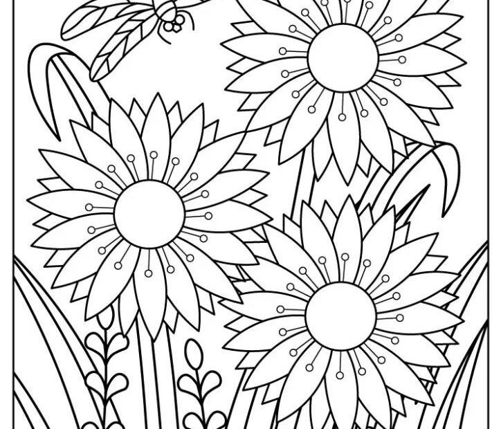 Free Printable Spring Coloring Pages For Seniors Free Coloring Sheet