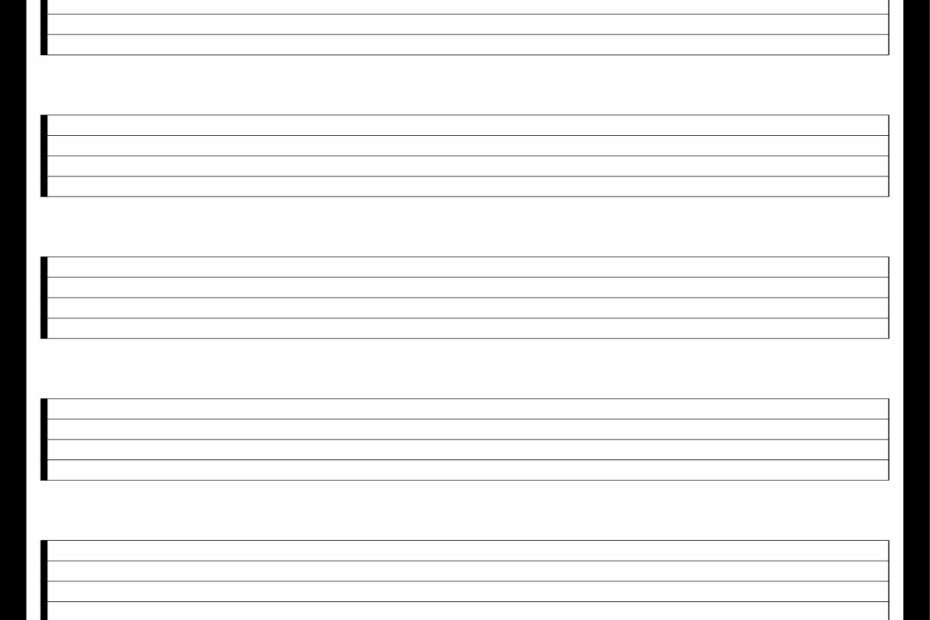 Free Printable Staff Paper Blank Sheet Music