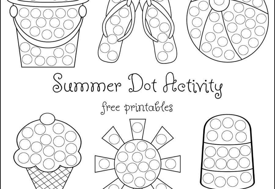 Free Printable Summer Activity Sheets