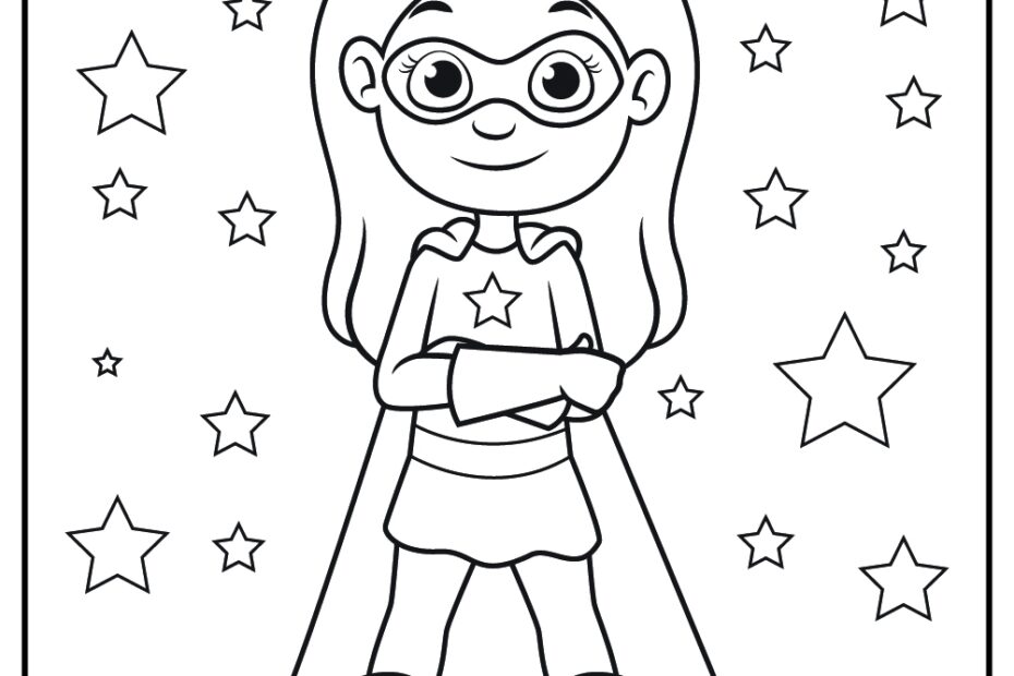 Free Printable Super Hero Coloring Sheets Printable Calendars AT A GLANCE