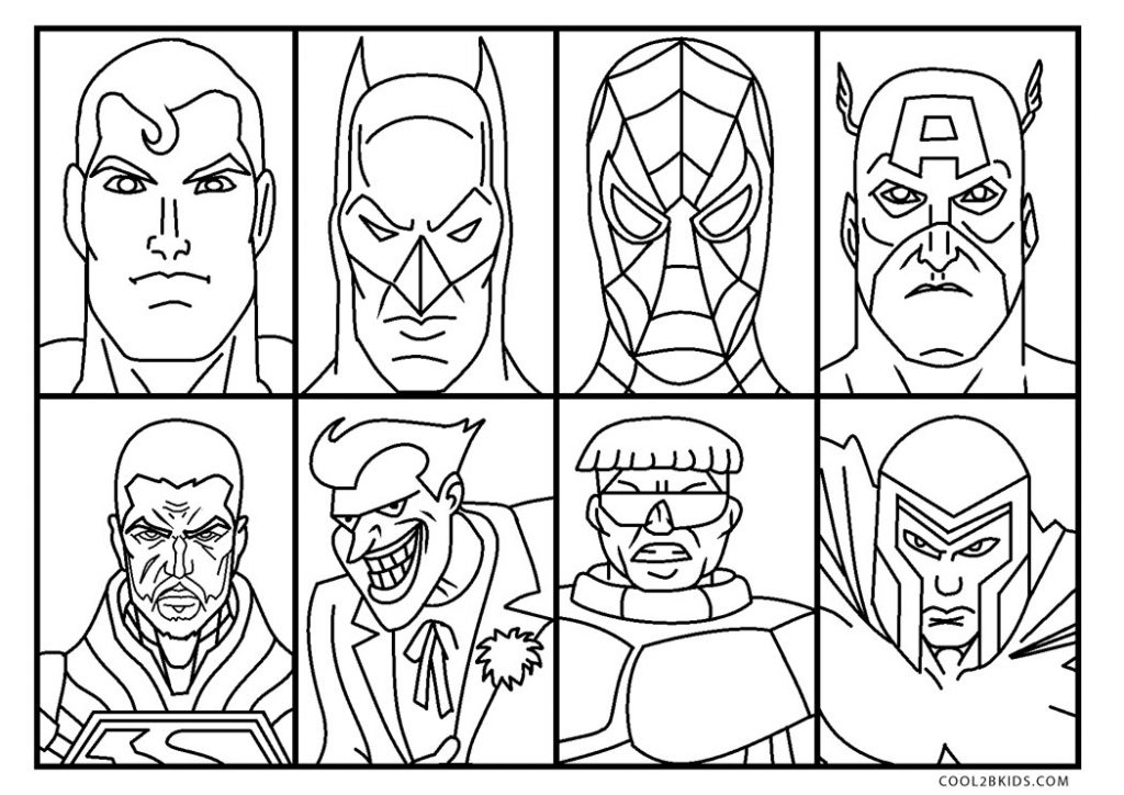 Free Printable Superhero Colouring Pages For Kids Free Coloring Sheet 