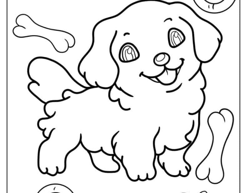 Free Puppy Coloring Sheets Printable Free Coloring Sheet Printables