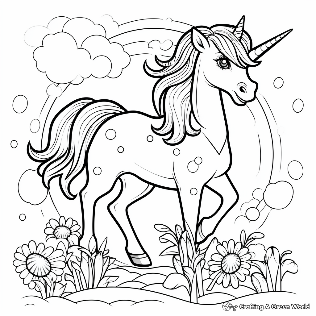 Free Unicorn Coloring Pages Printable Unicorn Coloring 40 OFF