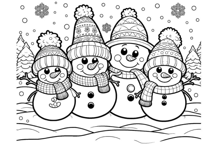 Free Winter Coloring Sheet Printable Free Coloring Sheet Printables