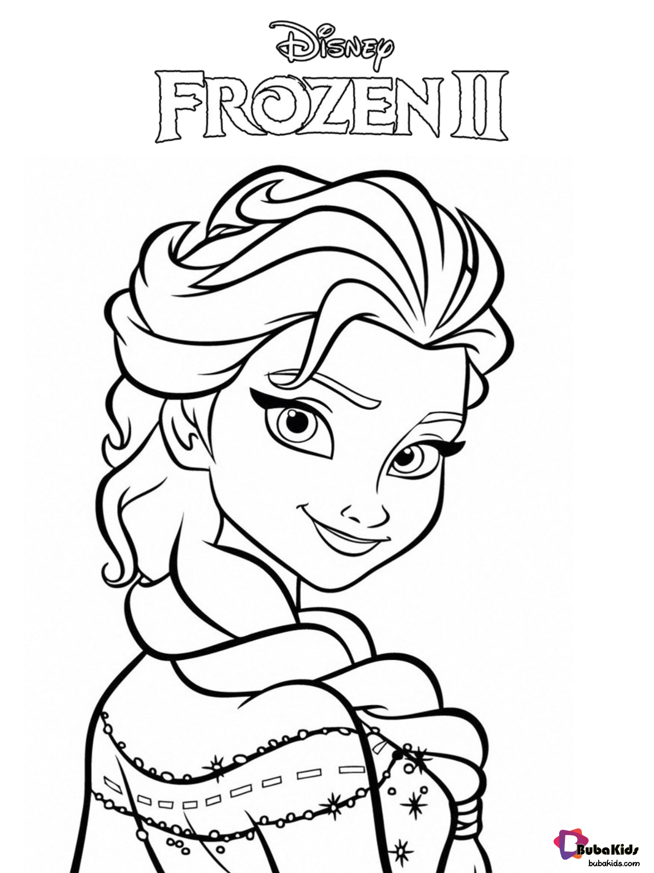 Frozen Coloring Page Printable Customize And Print