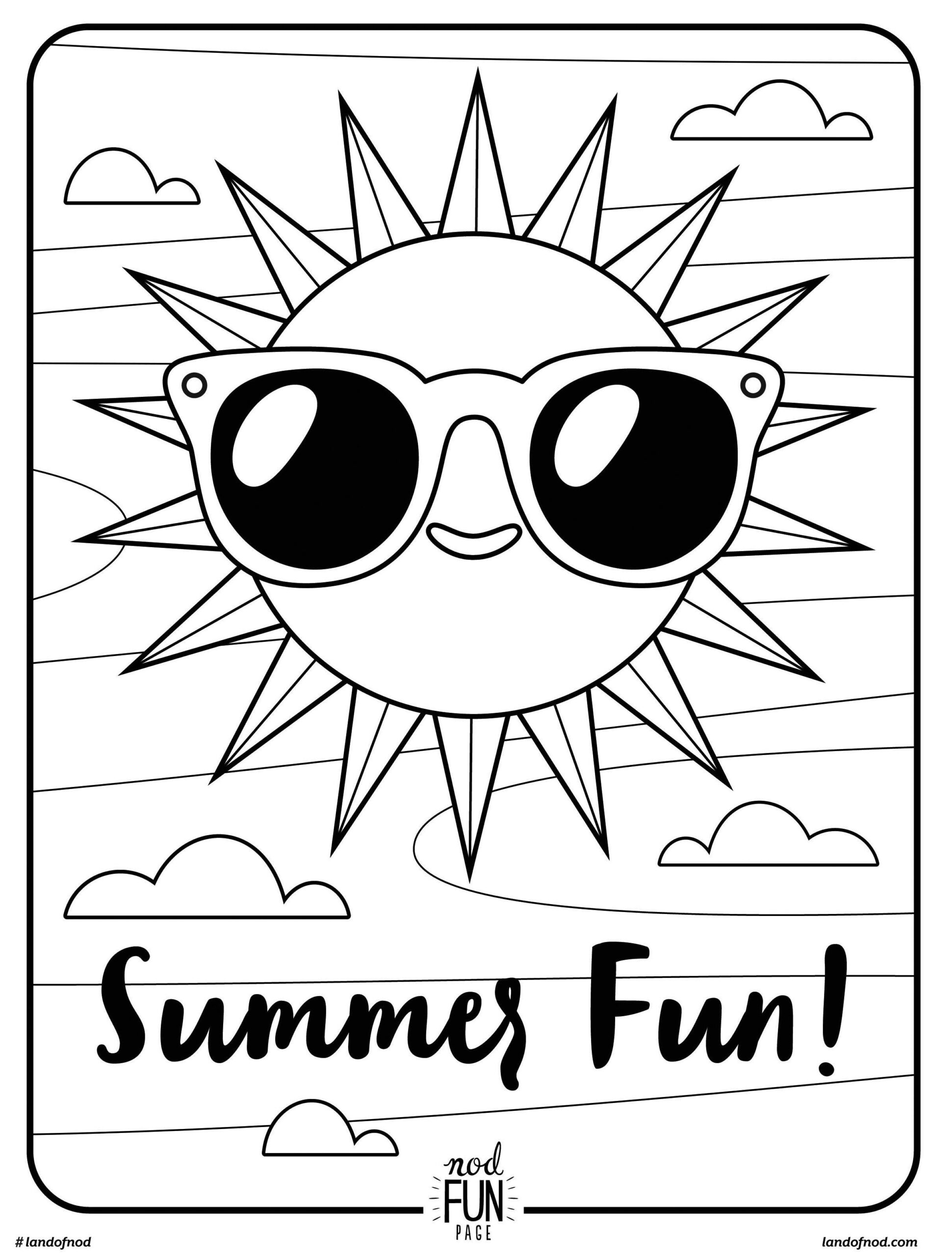 Fun Free Printable Coloring Sheets
