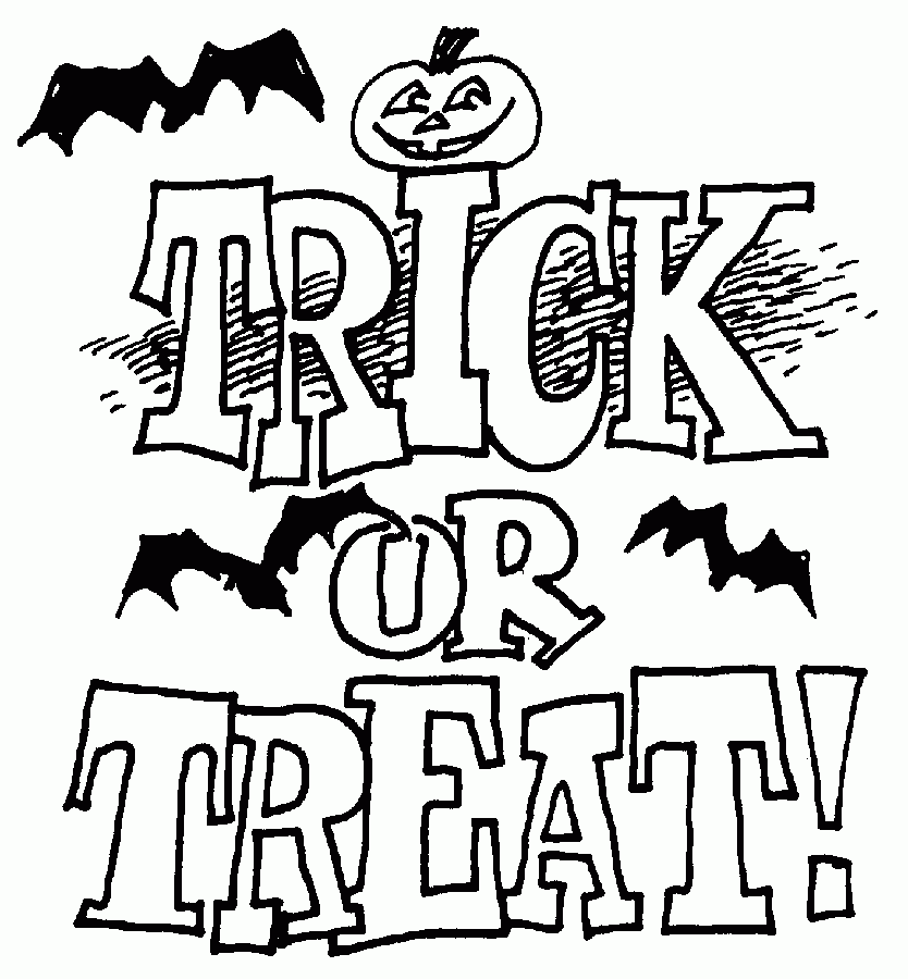 Halloween Printable Coloring Sheets