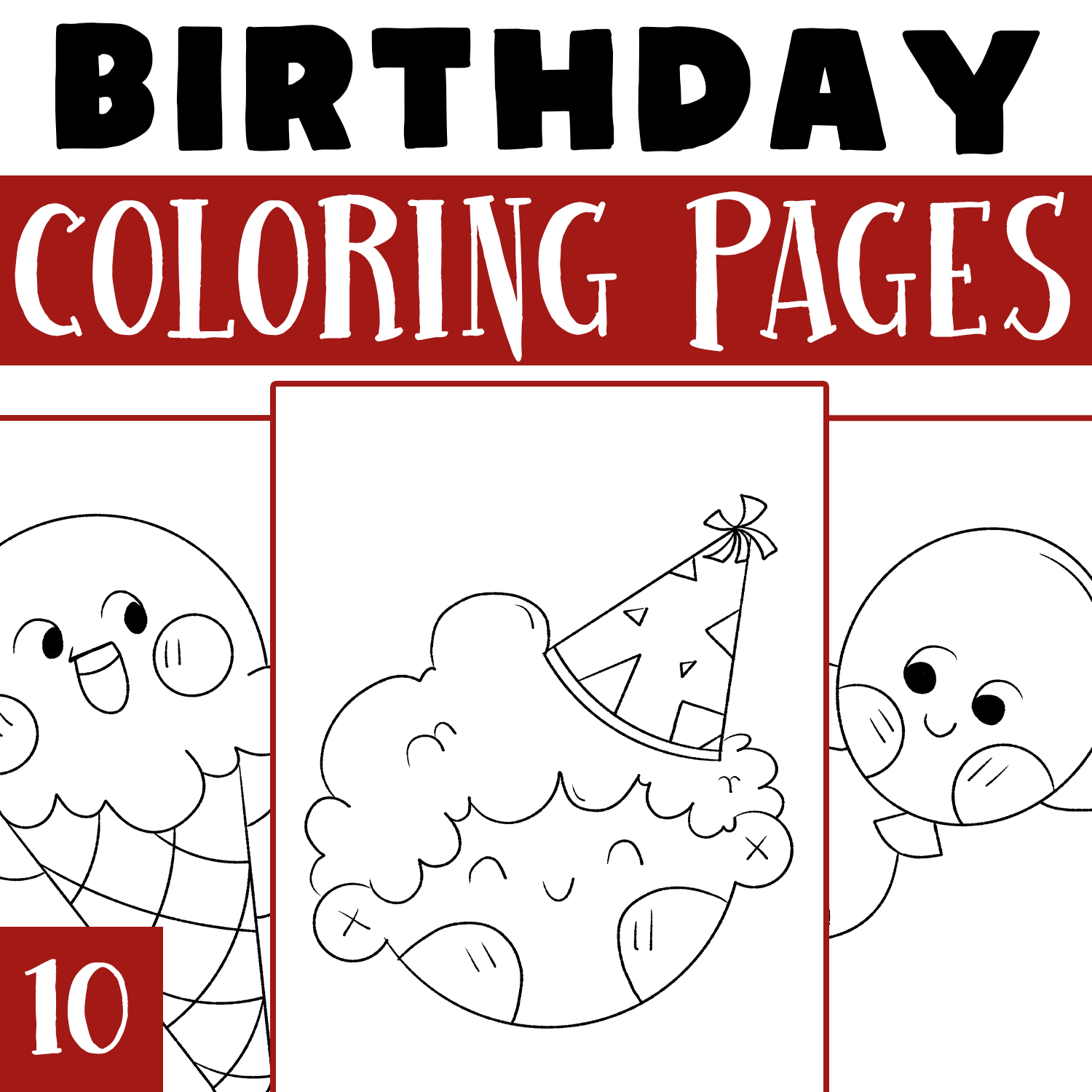 Happy Birthday Coloring Pages Happy Birthday Coloring Sheets Morning 