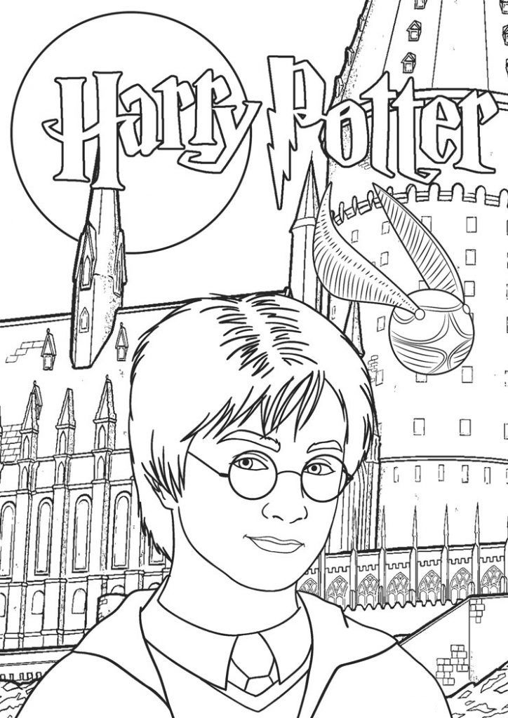 Harry Potter Coloring Pages Free Coloring Book 